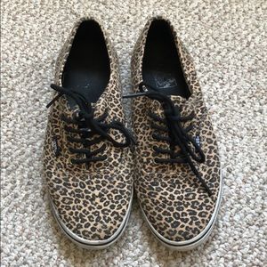 Vans Authentic Skinny cheetah print